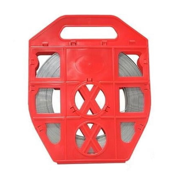 Fechometal USA FTA520712735PR 0.5 x 0.030 in. x 100 ft. 201 Stainless Steel Band & Plastic Dispenser, Red
