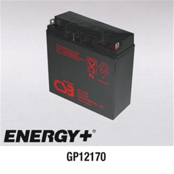 FedCo Batteries Compatible with CSB GP12170 17000mAh Sealed Lead Acid Battery For Standby And Main Power Applications