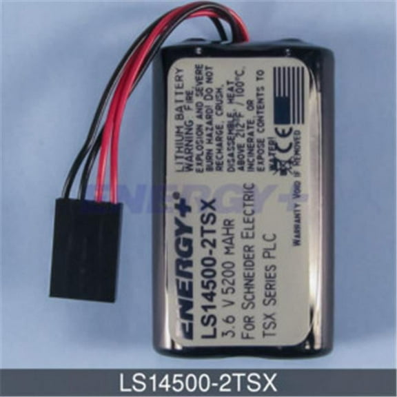 FedCo Batteries Compatible with ENERGY LS14500-2TSX Replacement Battery For Schneider Electric TSX17