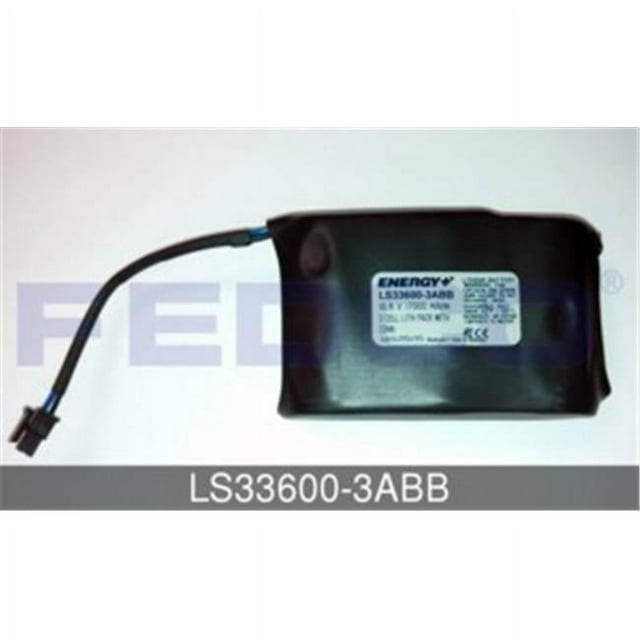 FedCo Batteries Compatible with ENERGY Replacement Battery for ABB Robot Controller - Black Heat Shrink