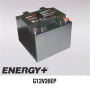 FedCo Batteries Compatible with EnerSys G12V26EP Sealed Lead Acid For High Reliability Applications