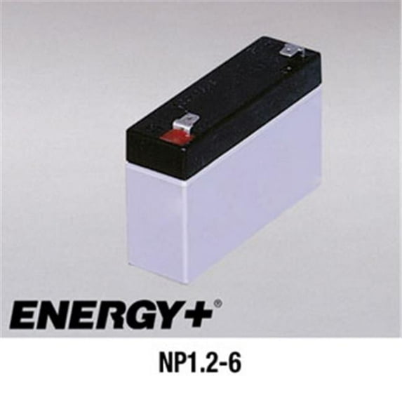 FedCo Batteries Compatible with EnerSys NP1.2-6 1200mAh Sealed Lead Acid Battery For Standby And Main Power Applications
