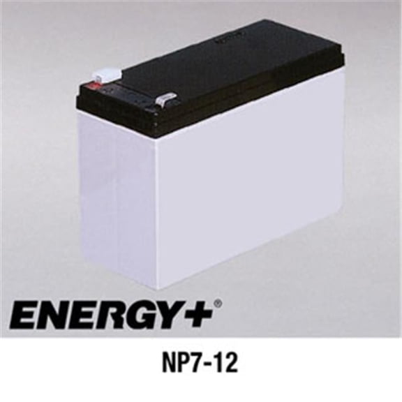 FedCo Batteries Compatible with EnerSys NP7-12 7000mAh Sealed Lead Acid Battery For Standby And Main Power Applications