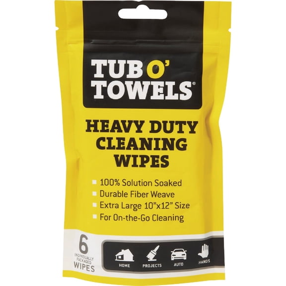 FedPro Tub O' Towels Household All-Purpose Cleaner Wipe - Pack of 4