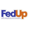 thumbnail image 1 of FedUp Vinyl Sticker Decal (1.5" x 4") | Peel & Stick | Funny, Humor, Gift, Humorous, Sarcastic, Satirical, 1 of 5