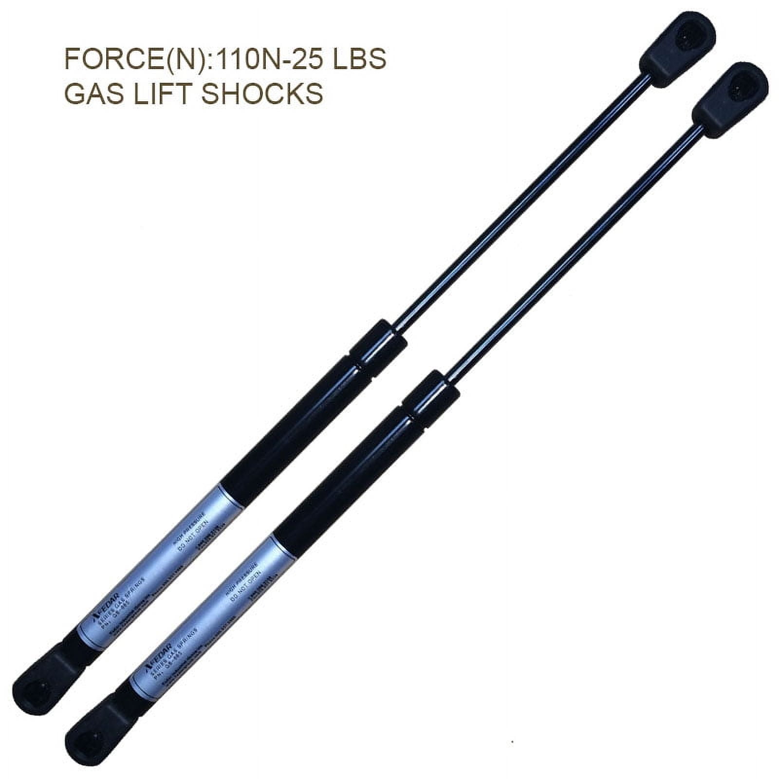 Fedar 25 LBS Gas Charged Lift Support/Prop/Strut/Shock (set of Two