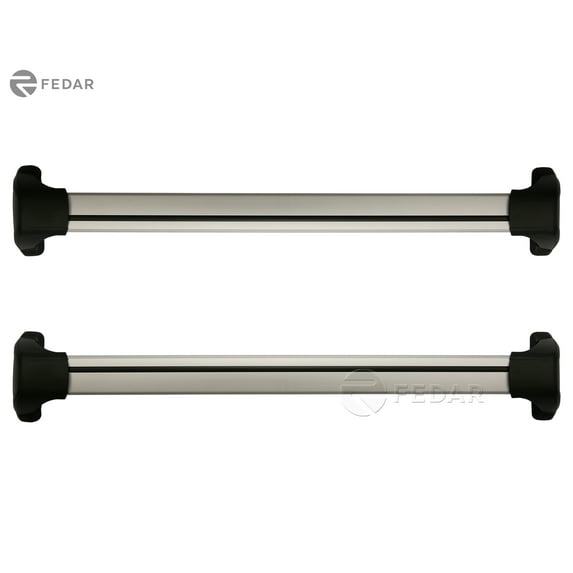 Fedar 39" Universal Roof Rack Cross Bar Cargo Carrier w/ Anti-theft Lock System