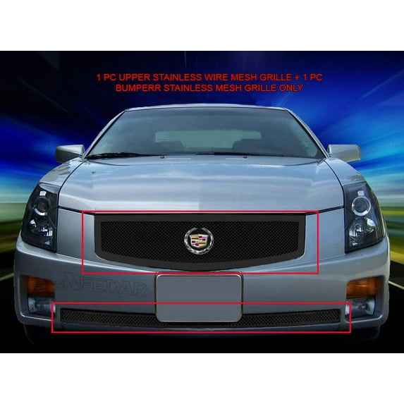 Fedar Wire Mesh Grille For 2003-2007 Cadillac CTS