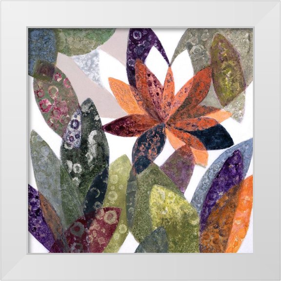 Fedele, Daniela 12x12 White Modern Wood Framed Museum Art Print Titled - Melodía Otoñal