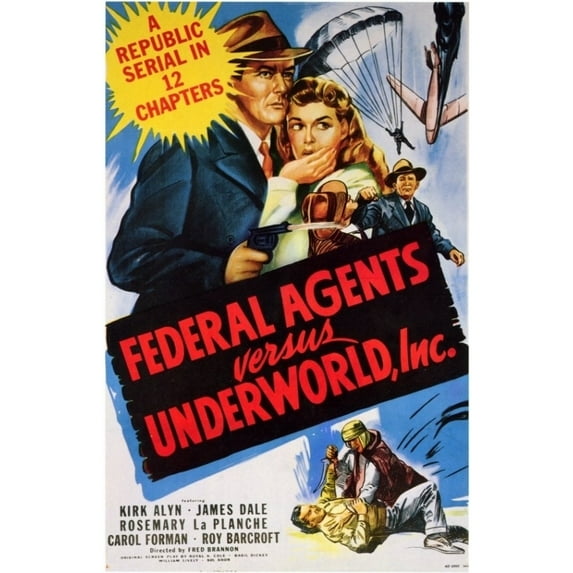 Federal Agents Versus Underworld, Inc. Movie Poster (11 x 17)
