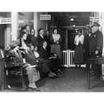 thumbnail image 1 of Federal Employees In Waiting In "White Men'S Waiting Room History (24 x 18), 1 of 2