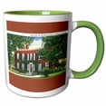 thumbnail image 1 of 3drose, Federal Hill My Old Kentucky Home, Bardstown, Kentucky, 11oz Two-tone Green Mug, 1 of 6