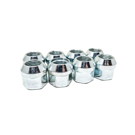 Federal Military Parts Lug Nuts 9/16-18 NF, Galvanized, Compatible with Military Humvee, 8 Pack