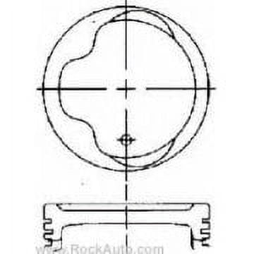 Federal Mogul WH112CP60 FDMWH112CP60 CAST PISTON - INDIVIDUAL