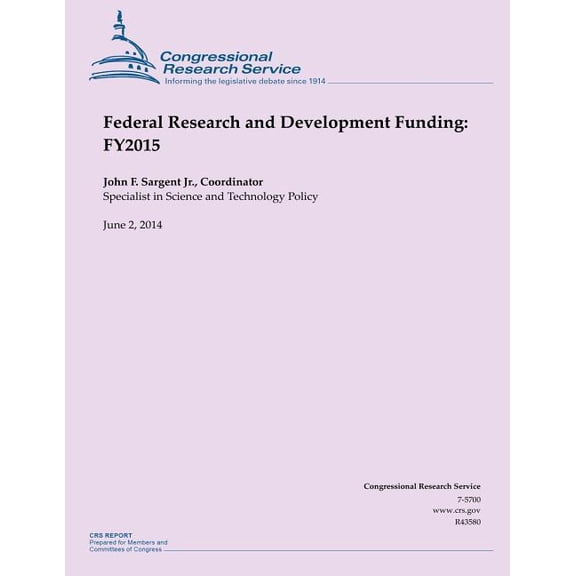 Federal Research and Development Funding : Fy2015