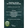 thumbnail image 1 of Pre-Owned Federal Rules of Civil Procedure, Educational Edition, 2018-2019 (Selected Statutes) (Paperback) 1640209344 9781640209343, 1 of 1