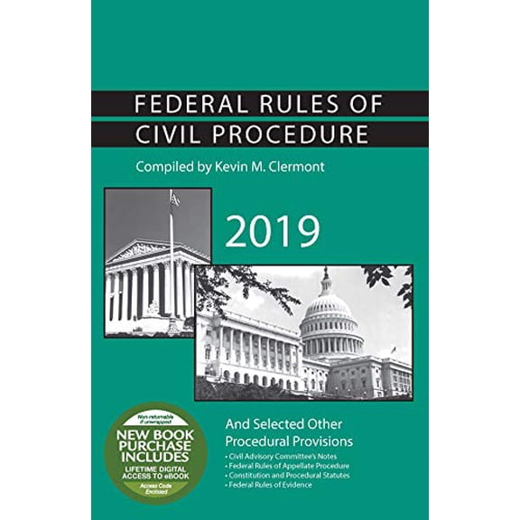 Pre-Owned Federal Rules of Civil Procedure and Selected Other Procedural Provisions, 2019 (Selected Statutes) Paperback