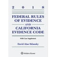 thumbnail image 1 of Federal Rules of Evidence and California Evidence Code: 2018 Case Supplement, 1 of 1