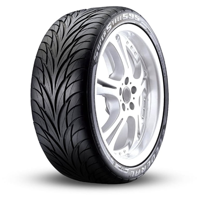 Federal SS595 High Performance Tire - 205/40R17 80V - Walmart.com
