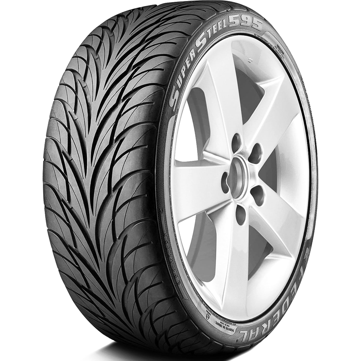 Federal SS595 Performance Tire - 215/40R18 85W - Walmart.com
