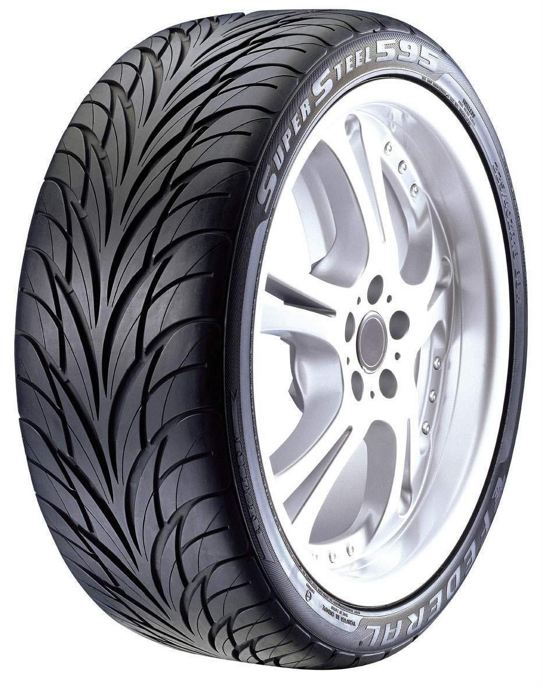 Federal SS595 Performance Tire - 245/45R17 95V Fits: 2013 Cadillac CTS Base, 2009-12 Audi A4 Quattro Avant