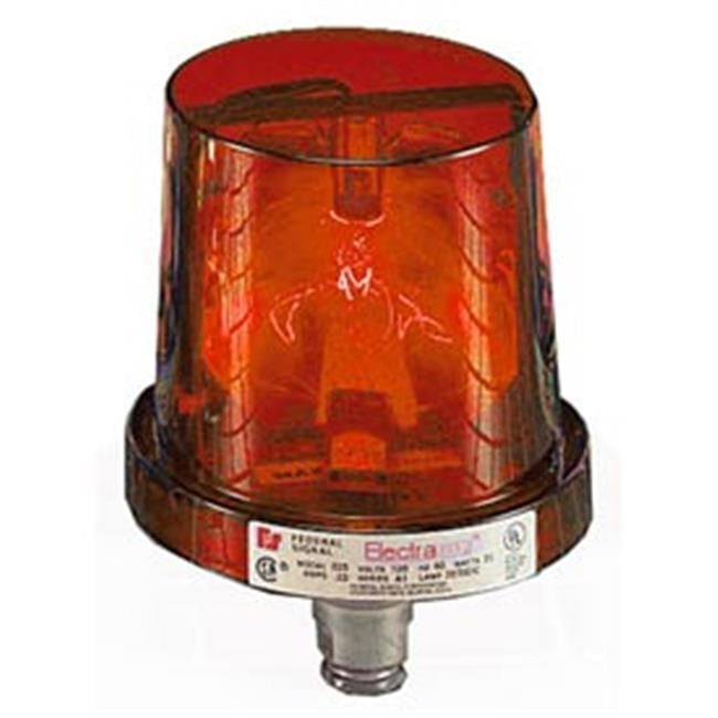 Federal Signal 225-120R Rotating Light 120VAC Red - Walmart.com