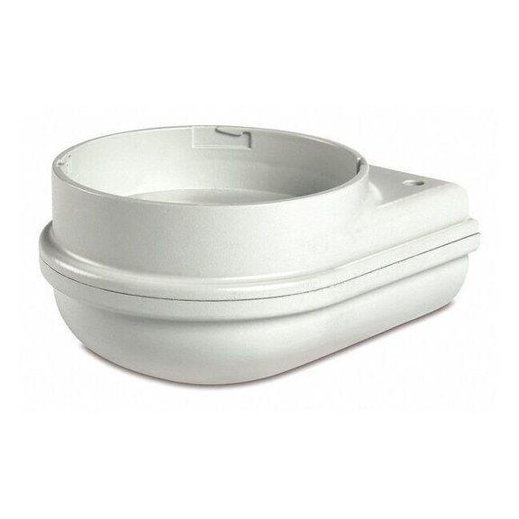 Federal Signal Base,Gray,LED SLMBW-012-024GY