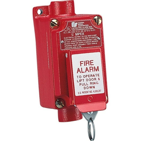Federal Signal MPEX Fire Alarm Pull Station
