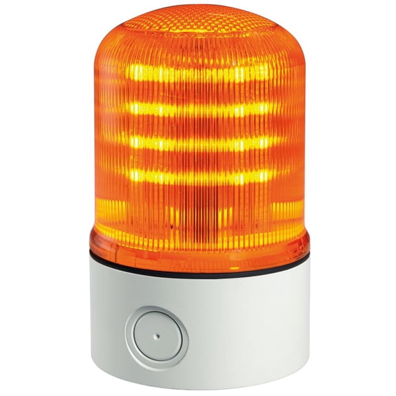 Federal Signal SLM100A Streamline Modular Multi-Pattern LED Beacon, Amber, Required Base Sold Separately, Polycarbonate CA3