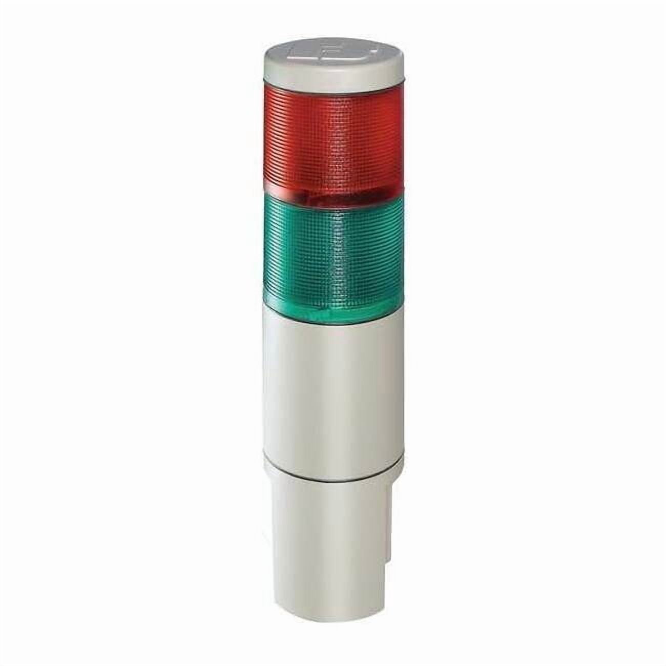 Small Status Light Status Indicator Light, 120V AC, Green, Red, 2 3/16 in Dia., 9 13/16 in ...