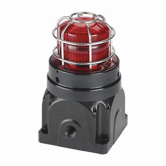 Federal Signal Strobe Light,Red,FPM 60,Xenon,0.45A G-STR-120-D-R