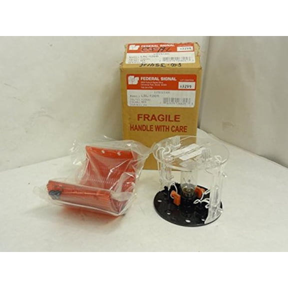 Federal Signal Tower Light Module,120V,100mm,Rd LSL-120R