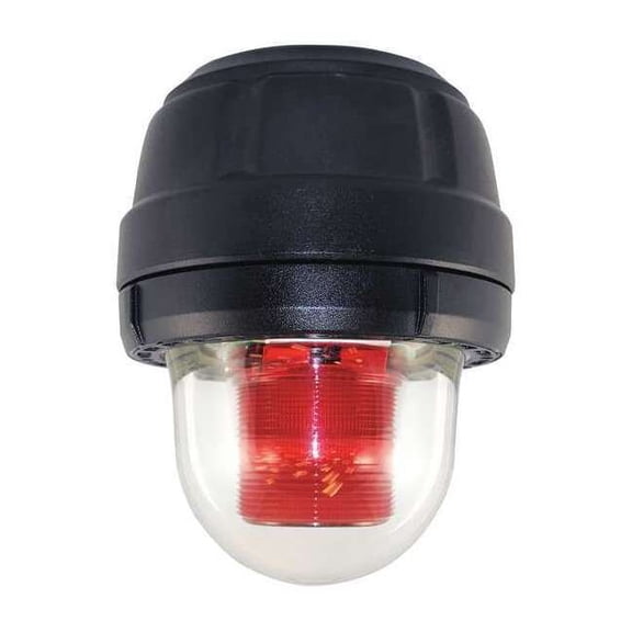 Federal Signal Warning Light,Red,Strobe Tube,120VAC 27XST-120R-MOD