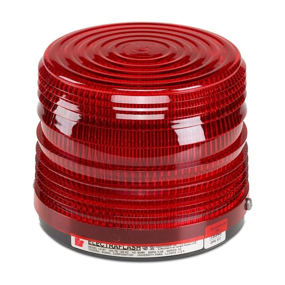 Federal Signal Warning Light, Strobe Tube, Red, 120VAC (141ST-120R) CA3