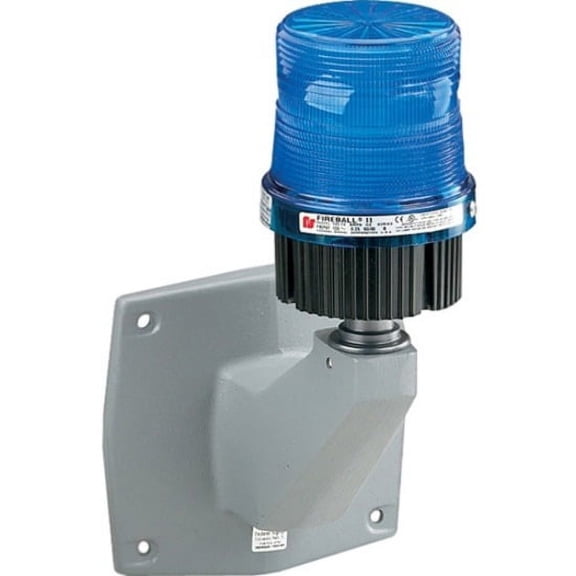 Federal Signal Warning Light Wall Mount Bracket, Gray LWMB2
