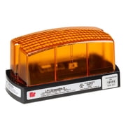 Federal Signal Warning Strobe Light Surface Mount Amber 80 FPM IP65 NEMA 4X Safety Beacon 1-Count 5 in
