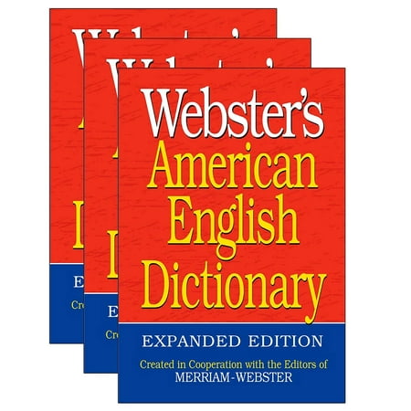 Federal Street Press FSP9781596951549-3 Webster American English Dictionary - 3 Each