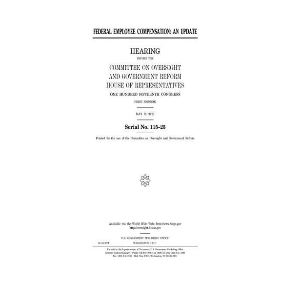 Federal employee compensation: an update (Paperback)