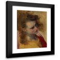 thumbnail image 1 of Federico Barocci 19x24 Black Modern Framed Museum Art Print Titled - The Head of Saint John the Evangelist (C. 1580), 1 of 5