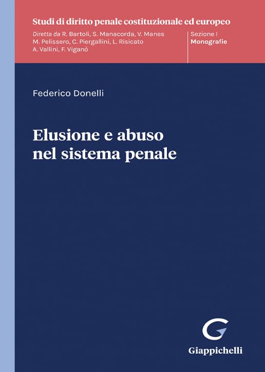 Federico Donelli Elusione e abuso nel sistema penale (Paperback)