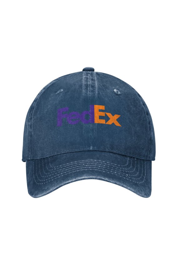 Fedex Hat Washed Cotton Baseball Cap