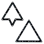 Fedor Gorst MagicRack 8-Ball + 9/10-Ball Combo Pack, Precision Rack for Perfect Breaks, Durable Pool Ball Template
