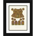 thumbnail image 1 of Fedor Grigoryevich Solntsev 11x14 Black Ornate Wood Framed Double Matted Museum Art Print Titled: Drevniia Shitiia Barmy. (Izobrazhenie 2.) V Nast Velich (1849 - 1853), 1 of 5