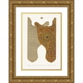 thumbnail image 1 of Fedor Grigoryevich Solntsev 17x24 Gold Ornate Framed and Double Matted Museum Art Print Titled - Saadak Tsaria Alekseia Mikhailovicha, Grecheskago Dela. Naluchie (1849 - 1853), 1 of 4