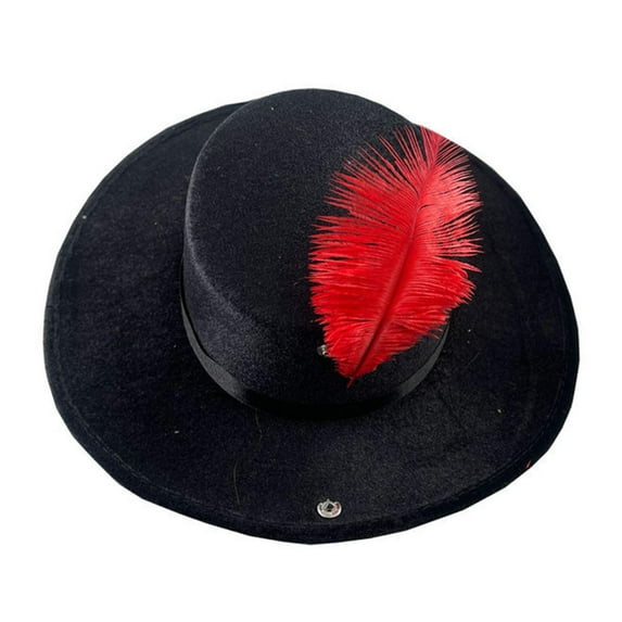 Fedora Hat Dress up Western Cowboy Hat for Men Women Beach Stage Performance