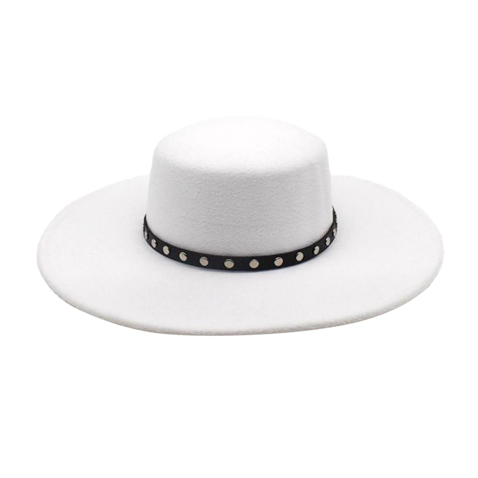 Fedora Hats For Men Women Elegant Winter Wool Bucket Hat 1920s Vintage