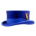 thumbnail image 1 of Fedoras Top Hat Old-fashioned Short Brimmed Top Hat Surprise Gift for Boyfriend, 1 of 13