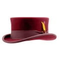 thumbnail image 1 of Fedoras Top Hat Old-fashioned Short Brimmed Top Hat Surprise Gift for Boyfriend, 1 of 13