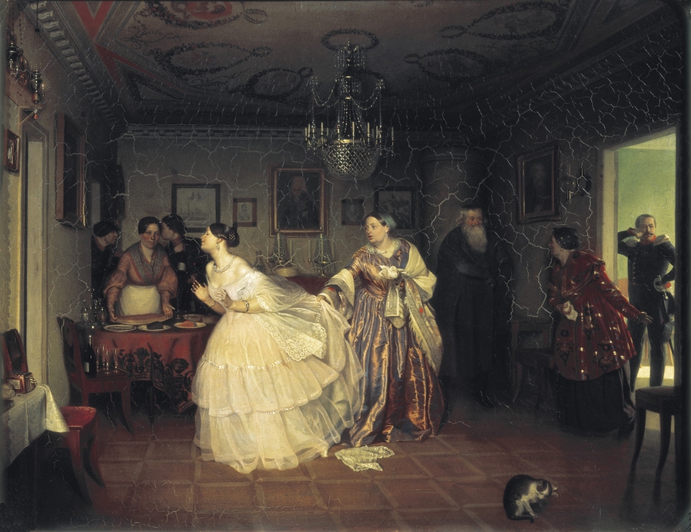 Fedotov Pavel Andreevich (1815-1852) Canvas Art - (24 x 18)