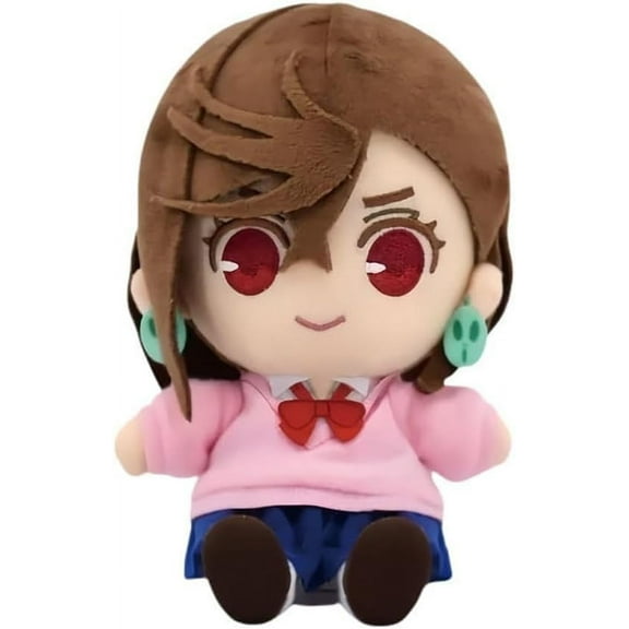 Fedpow Dandadan Plush Ayase Momo Soft Plush Doll Figure 25 cm Anime Stuffed Pillow Cute Character Pillow Cushion Sofa Home Decoration for Anime Fans